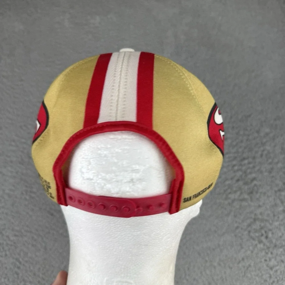 San Francisco 49ers Helmet Hat Snapback by Louisville Mfg NFL Vintage 70s 80s‎